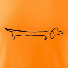 Jazvečík - kreslený