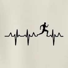 EKG bežec - muž