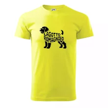 Lagotto romagnolo nápis v tele