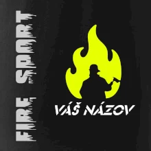 Hasiči - oheň - Váš názov - Prsník + chrbát