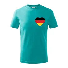 Germany love prso - Nemecká vlajka