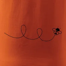 Dráha letu včely - slučka