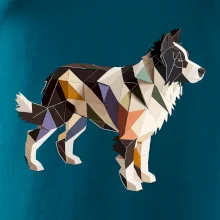 Border kólia zlepená z papiera