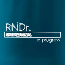 In progress titul RNDr. doktor / doktorka prírodných vied