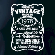 Vintage Etiketa - 1978