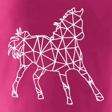 Geometria - kôň jednofarebná