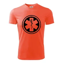 Rescue logo samostatné guľaté