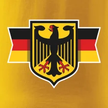 Nemecká orlica a vlajka