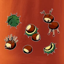 Gaštanové zvieratká - obdĺžnik