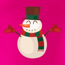 Vianočný snehuliak