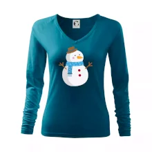 Snehuliak so šálom