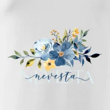 Nevesta kvety modré