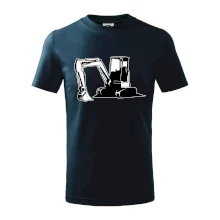 Bager bez nápisu čiernobiely