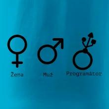 Muž žena programátor