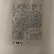 Smrk - vrstevnice v obdĺžniku