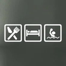 Eat sleep vodné pólo v rade