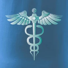 Hrdinovia zdravotníctva - logo (Pecka design)