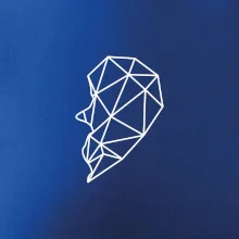 Párový motív srdca geometrie - ON