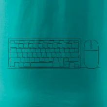 Klávesnica a myš jedným ťahom