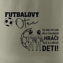 Futbalový otec - Dve dcéry (vaše meno a číslo)