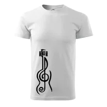 Husľový kľúč gitara Husľový kľúč gitara