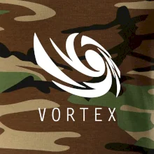 Vortex logo jednofarebné Vortex logo jednofarebné