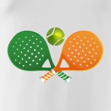 Padel - farebné rakety