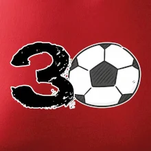 Futbal okrúhle narodeniny 30