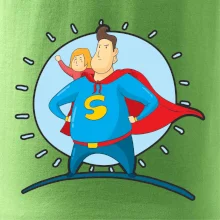 Táta superman - dievča
