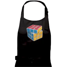 Rubikova kocka kreslená