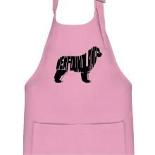 Novofundlandský pes - nápis v tele