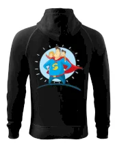 Táta superman - dievča a chlapec