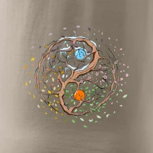 Yin & Yang strom - zima, leto