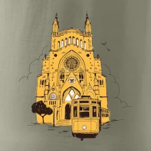 Mallorca - katedrála a električka