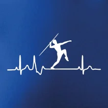 EKG hod oštepom muž