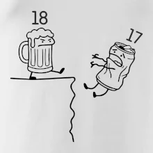 Pivo narodeniny - útes 18 rokov