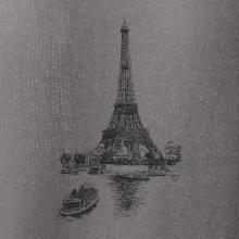Eiffelovka s loďkou