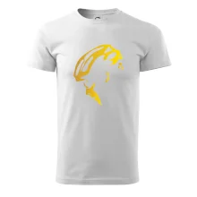 Hlava cyklista zlatá Hlava cyklista zlatá