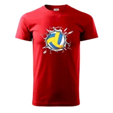 Volejbal lopta v triku Volejbal lopta v triku