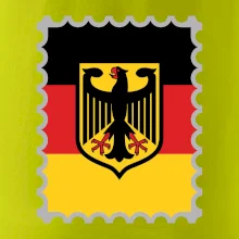 Nemecká známka - vlajka