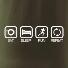 Eat sleep run repeat v rade