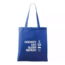 Pozemný hokej eat sleep repeat