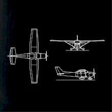 Obrys Cessna 172 Skyhawk