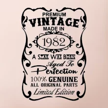 Vintage Etiketa - 1982