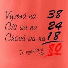 Vyzerá, cíti sa, chová sa - 80 rokov