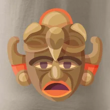 Mayové maska černoch