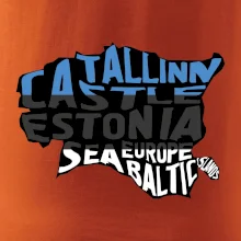 Mapy - názvy miest - Estónsko