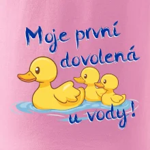 Moje první dovolená u vody - sourozenci