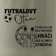 Futbalový otec - Dvaja synovia (vaše meno a číslo)