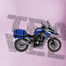 Cestovná enduro modrá